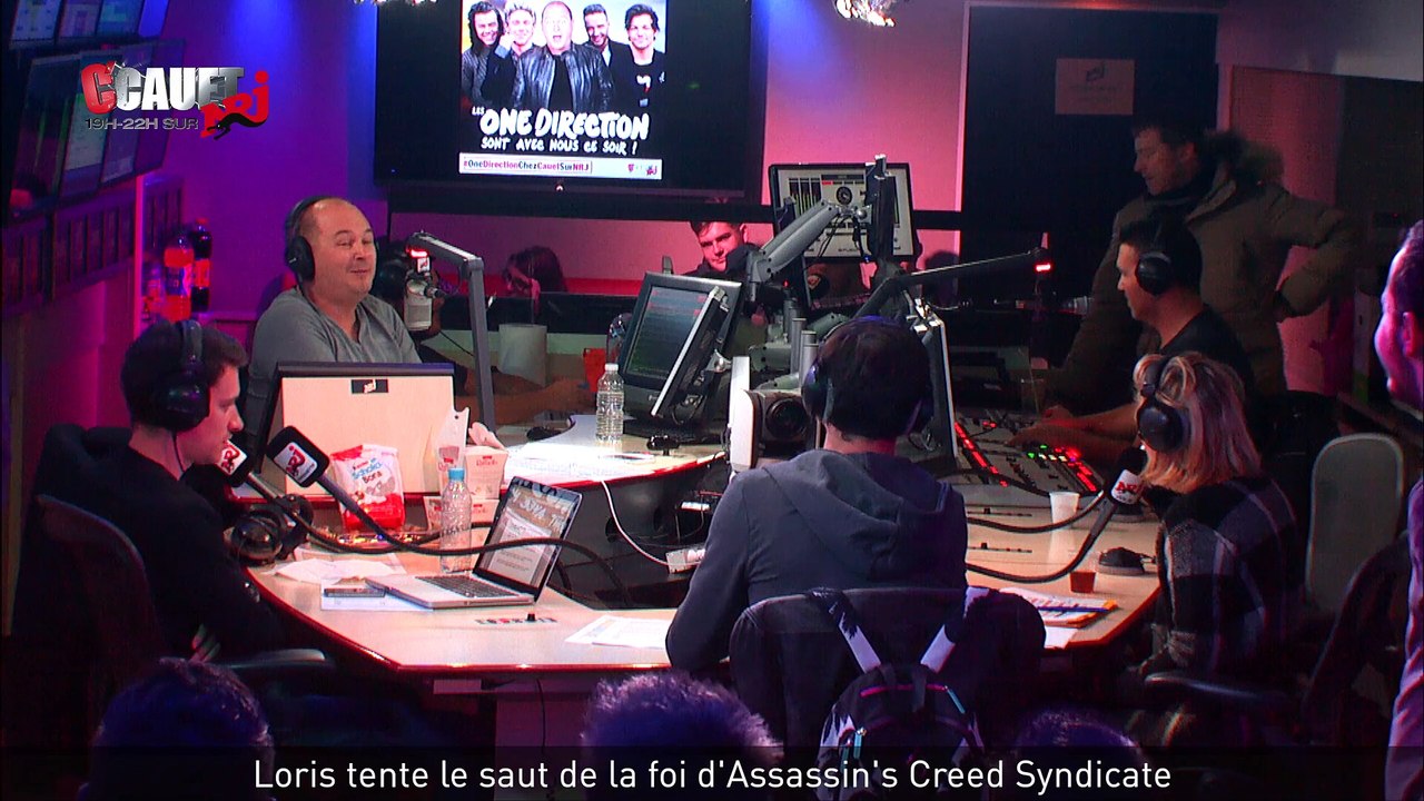 Loris tente le saut de la foi d'Assassin's Creed Syndicate - C'Cauet sur NRJ