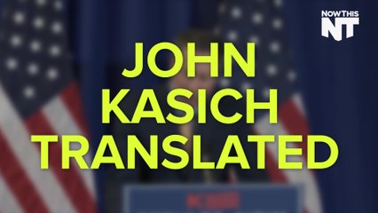 John Kasich Wants To Stop Using Empirical Evidence To Judge Candidates' Performance
