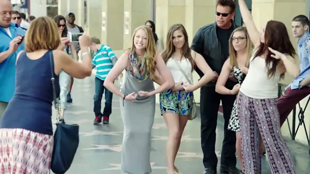 Broma de Schwarzenegger disfrazado de Terminator