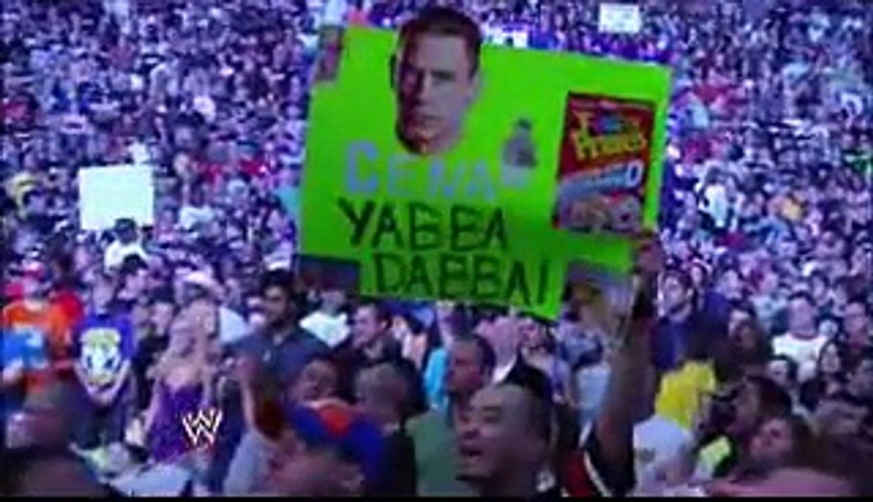 John Cena and Fruity Pebbles