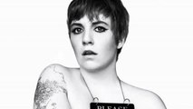 Dunham Naked Again For Harper's Bazaar