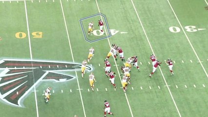 How does Julio Jones impact the Falcons' running game?