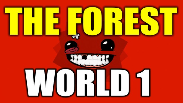 SUPER MEAT BOY PS4 GAMEPLAY - SUPER MEAT BOY THE FOREST THEMEN GAMEPLAY BY ONKELZOCKER