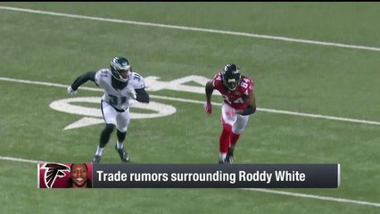 Why is Roddy White's role reduced for Falcons?
