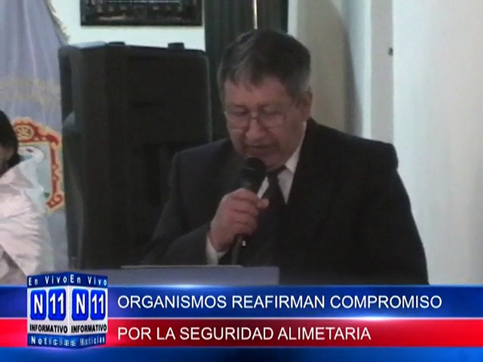N11 EN EL MARCO DE PRESENTACION DE ACTIVIDADES POR CELEBRACIONES DEL DIA MUNDIAL DE LA ALIMENTACION DIFERENTES ORGANISMO