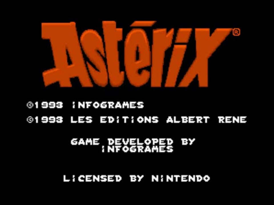 Asterix Super Nintendo Test 13