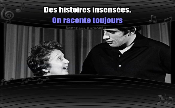 Karaoké Edith Piaf - A quoi ça sert l'amour