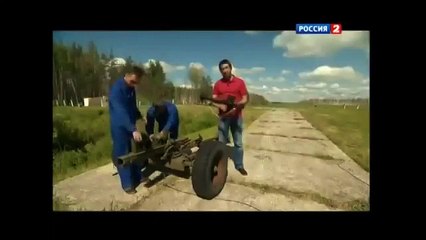 Действие российской системы активной брони в замедленной съемке