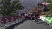 [CRASH] [TEAM Europcar] Jérôme Cousin fall in last KM of La Vuelta 2015 Stage 07