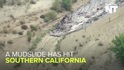 Mudslide Hits Southern California