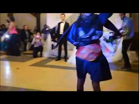 Ege Düğünü - Zeybek harmandalı böyle oynanır !