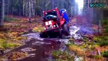 funny tractor videos, amazing and crazy accident of Russian tractors compilation