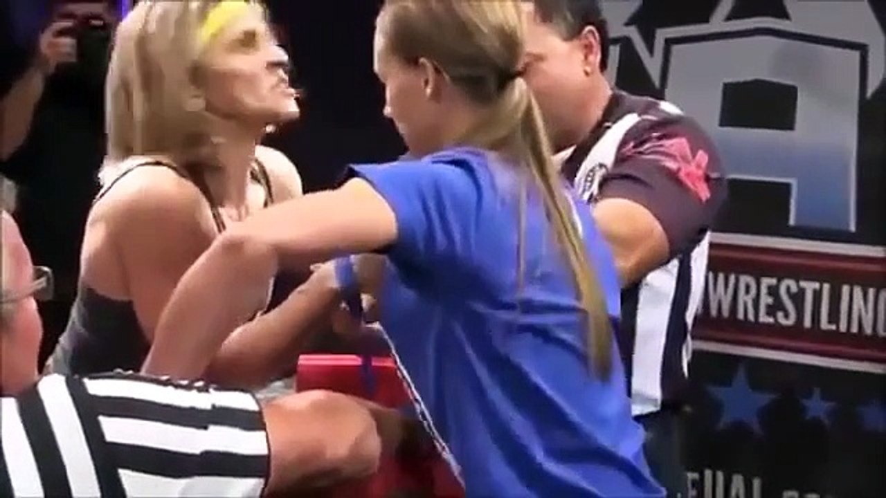 Intense and Insane Arm Wrestler !