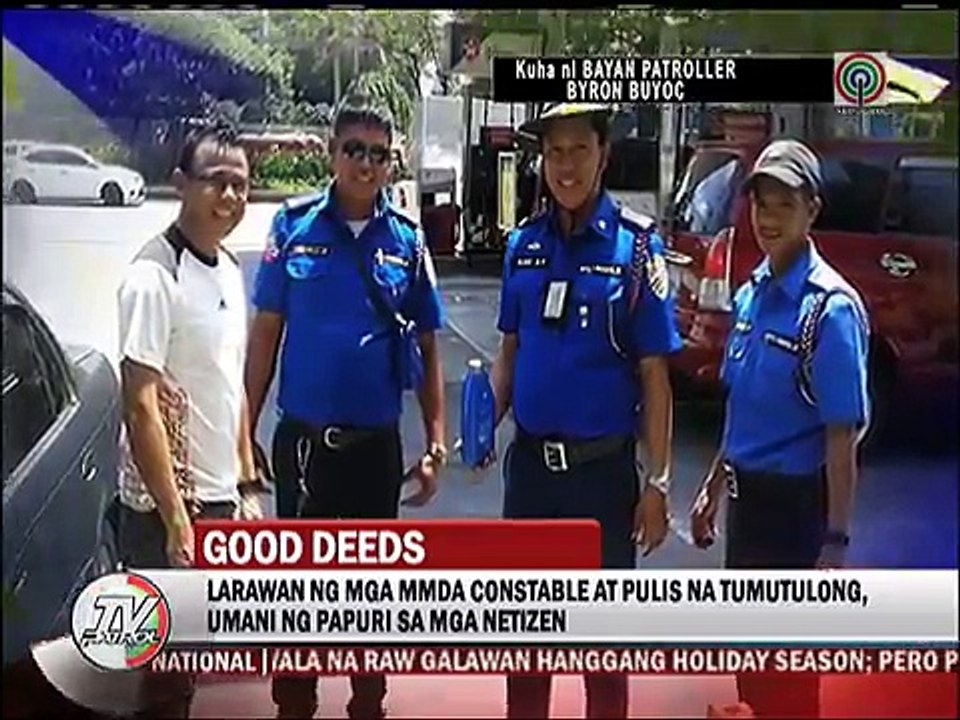 3 MMDA constable na tumulong sa nasiraan sa C5, viral