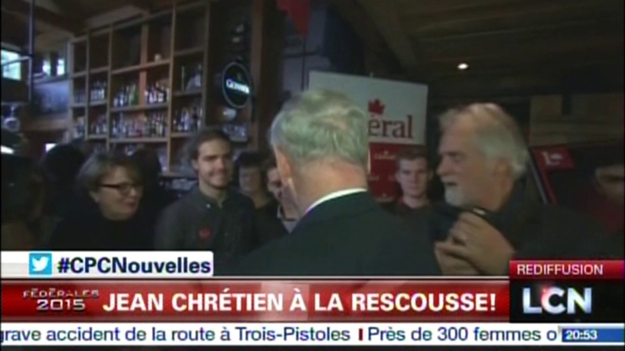 Jean Chrétien réagit au Gagniergate