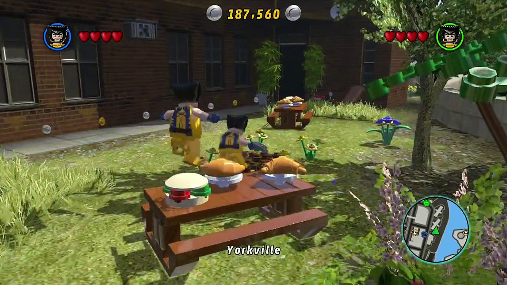 Lego Marvel Super Heroes Wolverine Gold Brick