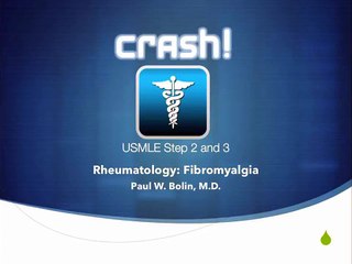 Somatoform Disorders - CRASH! USMLE Step 2 and 3