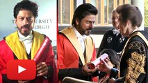 Shahrukh Khan Receives Doctorate From University Of Edinburgh