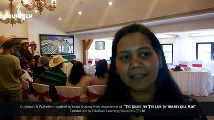 Cushman & Wakefield Testimonial - The Search for The Lost Dutchmans Gold Mine