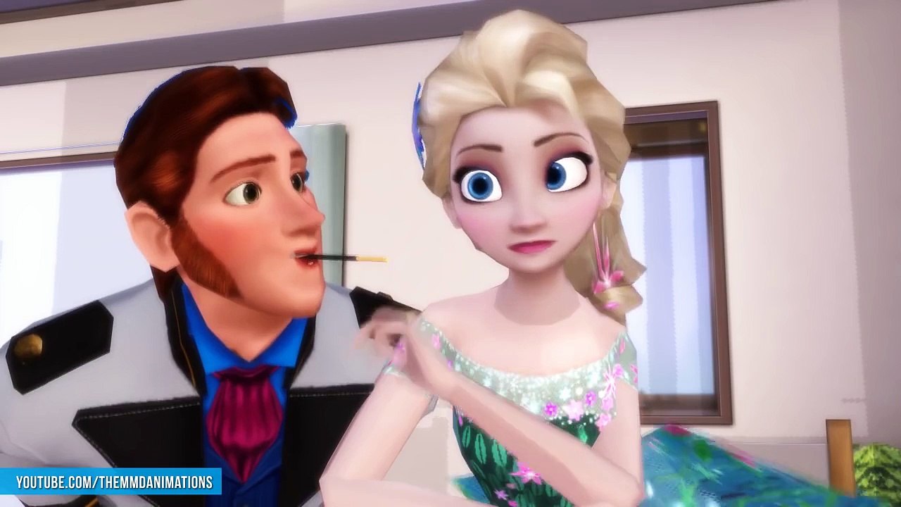Elsa & Hans Eating Pocky Together Frozen 2