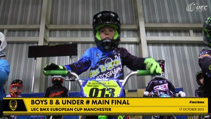 REPLAY MOTOS 1 CHALLENGE GP2 BMX EUROPEAN CUP MANCHESTER - 17 OCTOBER 2015