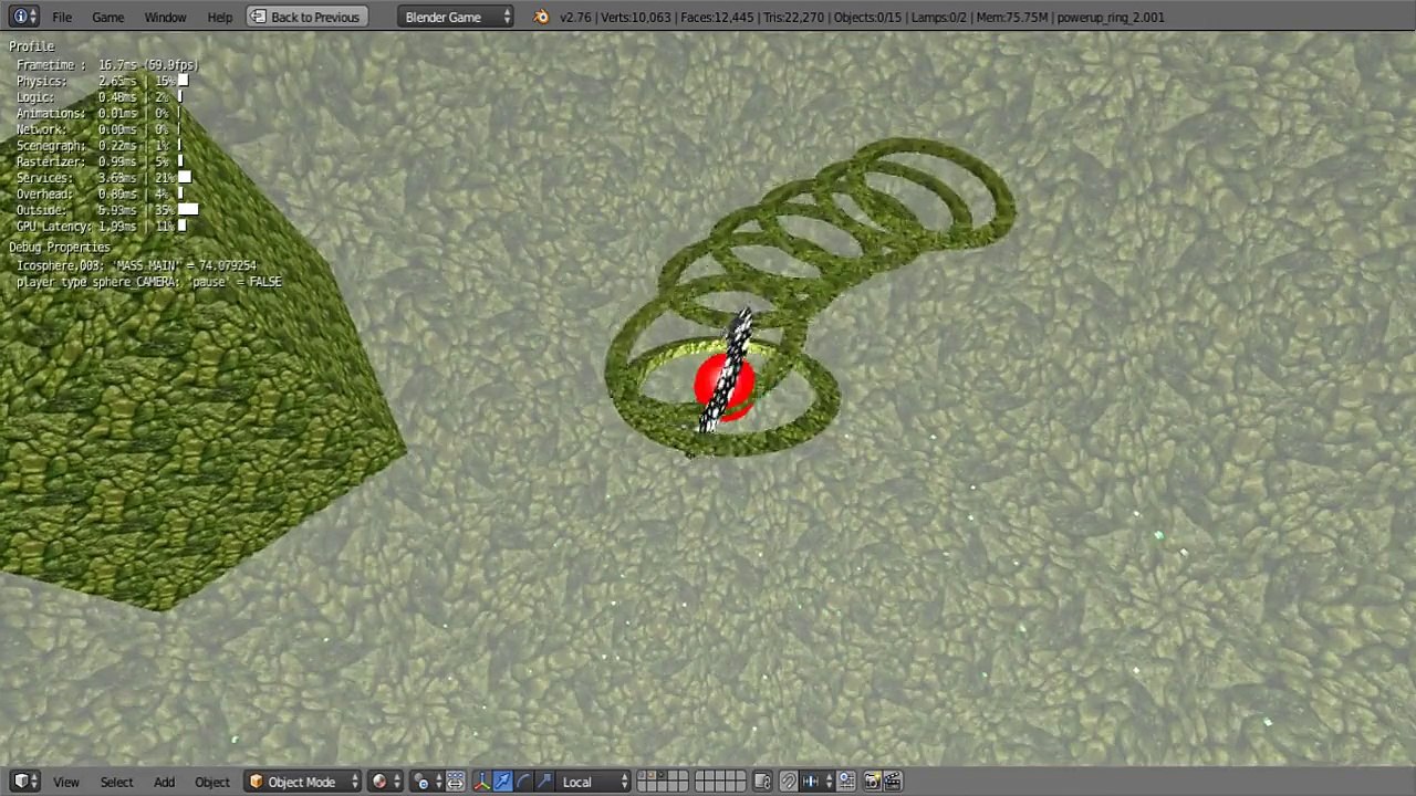 Amario devlog update - indie game made in Blender Game Engine
