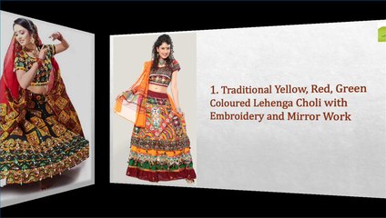 10 Latest Chaniya Choli Designs for this Navratri