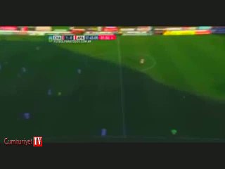 Boş kaleye topu yuvarlayamadı