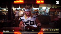 Crazy Football Player eats 21,396 calories in 43min!! Chargers linebacker Brock Hekking