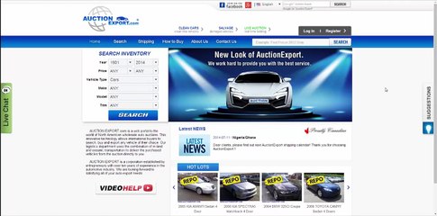 How To Register with Auction Export