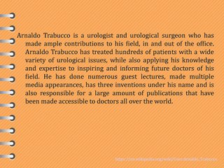 Publications of Dr. Arnaldo Trabucco