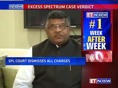 Telecom Minister Ravi Shankar Prasad On The Excess Spectrum Case Verdict