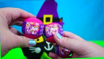 Halloween 2015 Trick or Treat Blind Bags Surprise Toys PEZ Toys and Chocolates | Kids Play