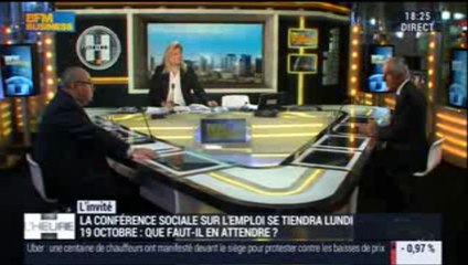 Passage média - Philippe Louis - BFM Business - Conférence sociale