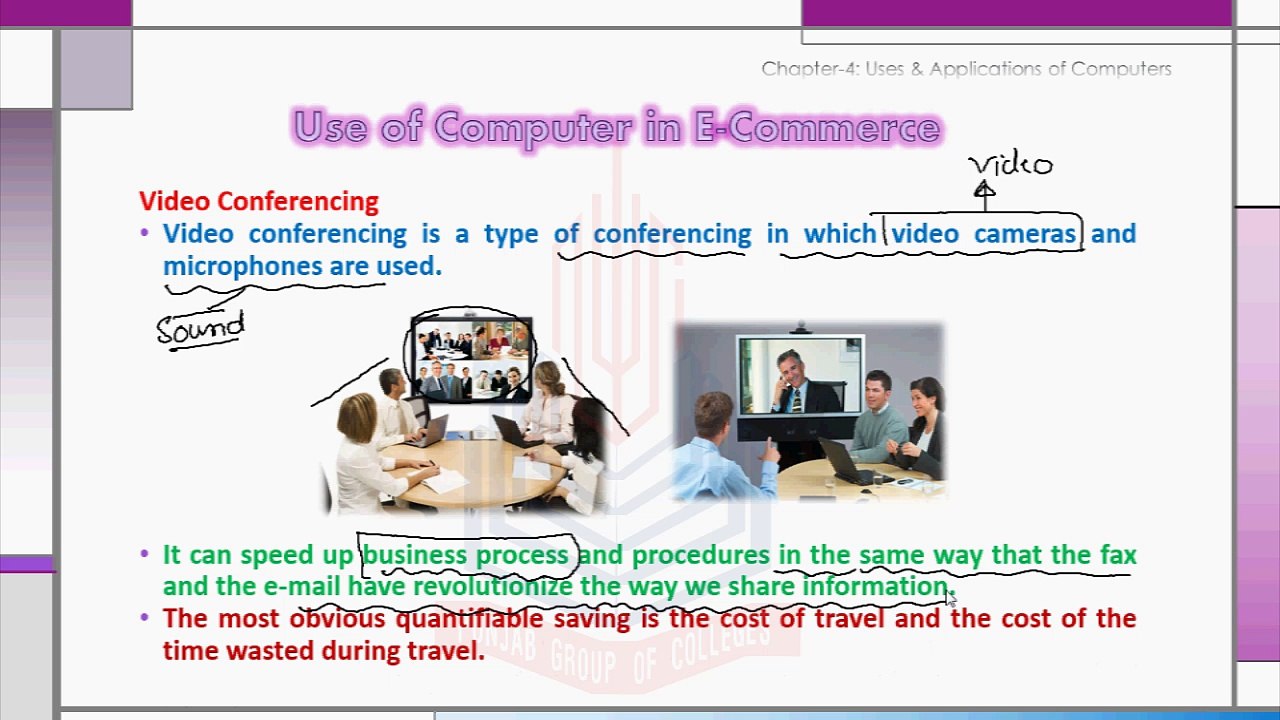 Use of Computer in E-Commerce