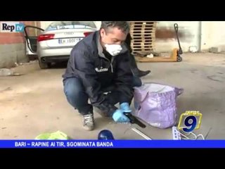 BARI | Rapine ai tir, sgominata banda