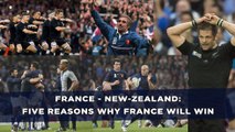 France - New-Zealand: Five reasons why France will beat the All Blacks