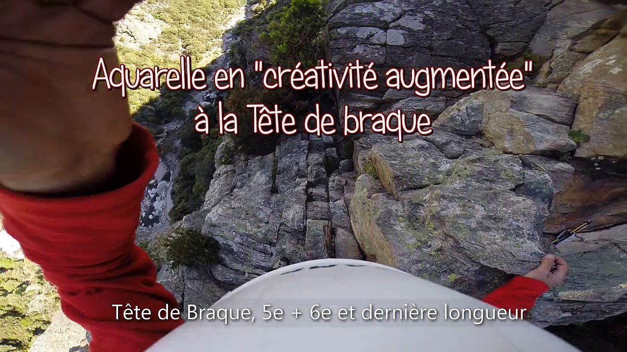Aquarelle en créativité augmentée à la Tête de braque