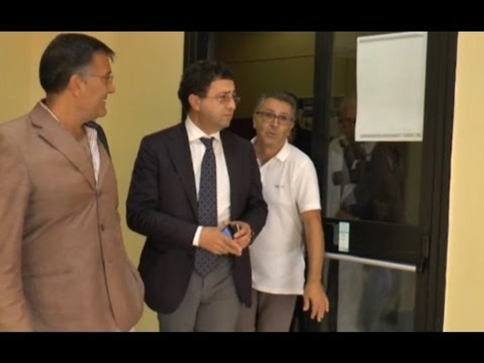 Pozzuoli (NA) - Ospedale, visita del presidente della Commissione Sanità (15.10.15)