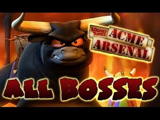 Looney Tunes: Acme Arsenal All Bosses | Boss Fights (X360, PS2, Wii)