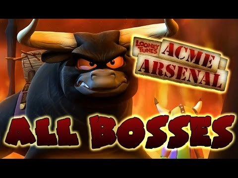 Looney Tunes: Acme Arsenal All Bosses | Boss Fights (X360, PS2, Wii)