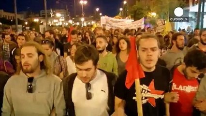 Download Video: Migranti: corteo di solidarietà ad Atene, in Bulgaria afghano ucciso al confine