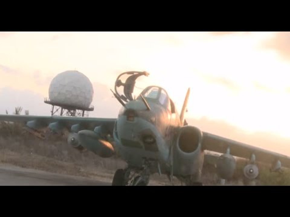 Exclusive: Close up of gen 4++ fighter jet SU-30SM in Syria