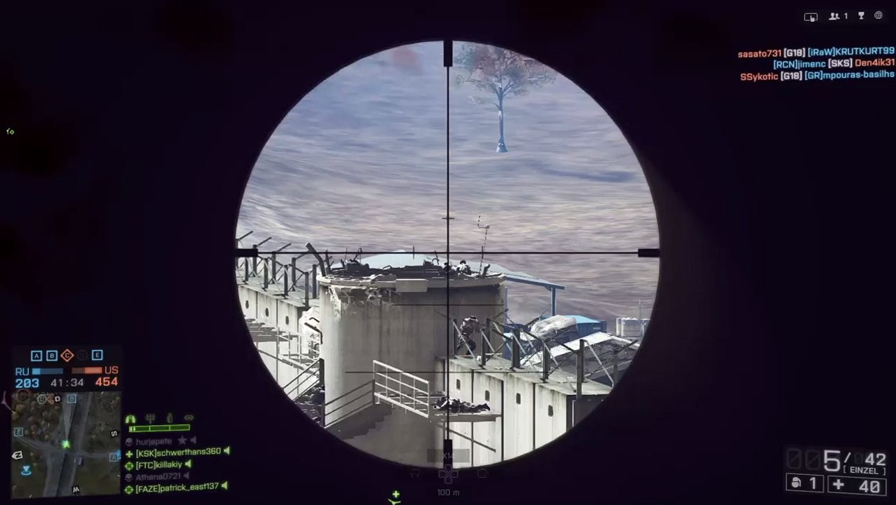 Battlefield 4 One shoot two kills