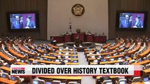 Row over government-issued history textbook intensifies
