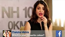 Anushka in this exclusive interview answering questions asked by her fans!