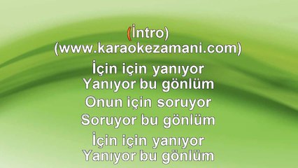 Mevsim Aral - İçin İçin Yanıyor - 2010 TÜRKÇE KARAOKE