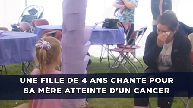 Une fille de 4 ans chante pour sa mère atteinte d'un cancer