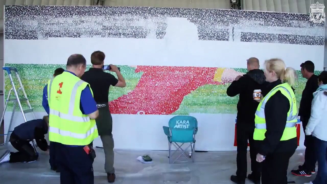 Gerrard Fans Wall