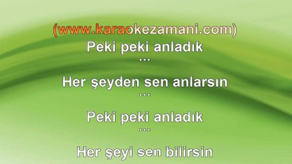 MFÖ - Peki Peki Anladık - 1985 TÜRKÇE KARAOKE